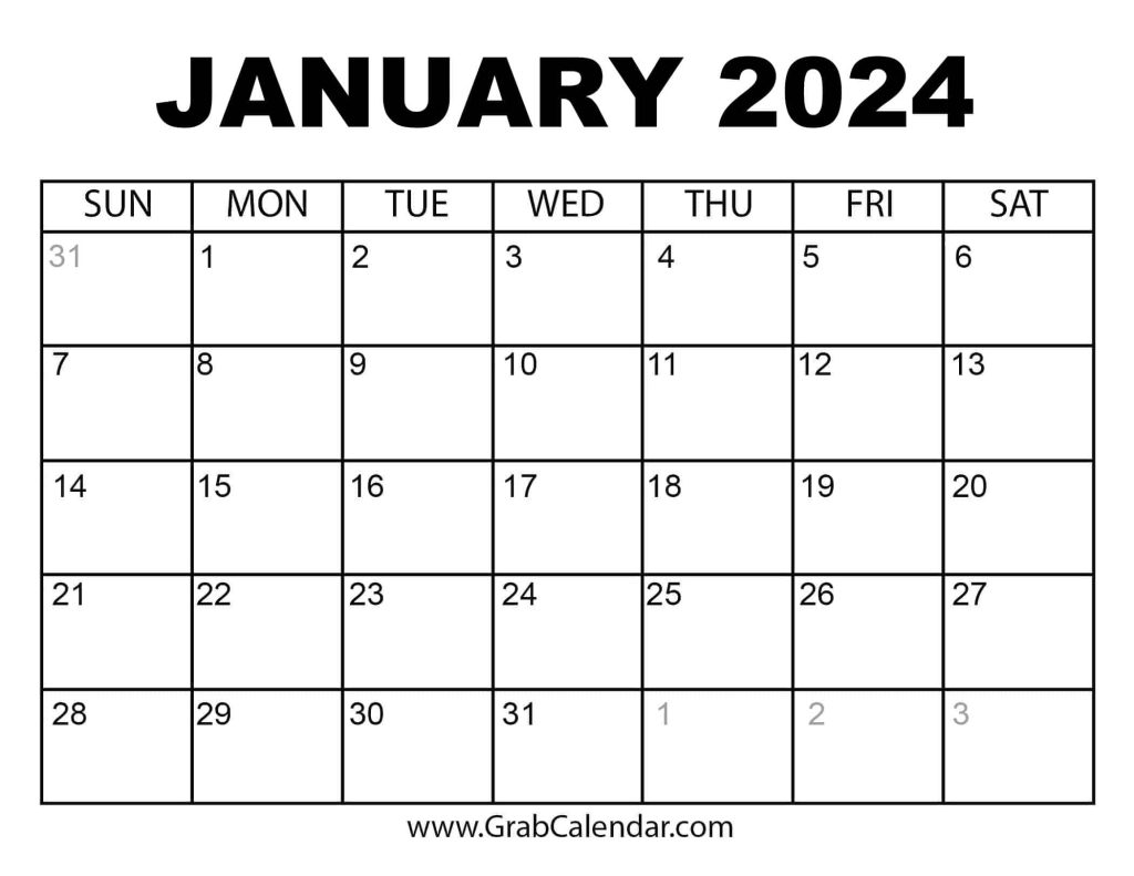 January-2024-Calendar